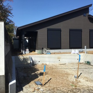 平屋住宅の建物が完成しました。見学が可能です！